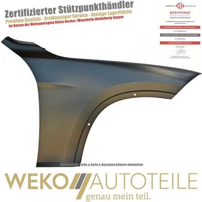 Produktbild von Kotflügel rechts DIEDERICHS 1265106 für BMW
