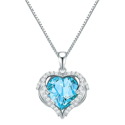 Produktbild von Rafaela Donata Halskette Herz Sterling Silber verziert mit Kristallen von Swarovski® 45,0 cm Basiskette + 5,0 cm Verlängerung 50115124