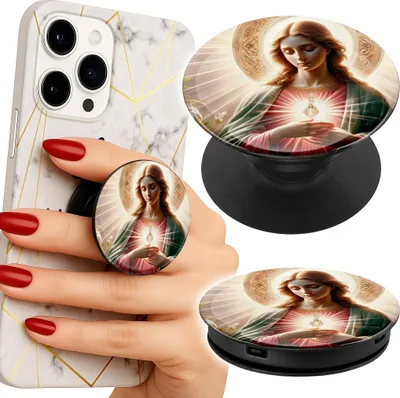 Obrázok produktu pre Drziak na telefon Popsocket na prst / stojan - MARYJA CHRZEŚCIJAŃSTWO RELIGIA