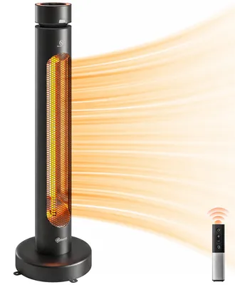 Produktbild von Outsunny Infrarot Heizstrahler 2000W Carbonfaser Standheizstrahler 8 Heizstufen