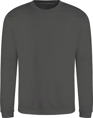 Produktbild von Just Hoods JH030 | Herren Sweatshirt +WRAP  - Farbe: Storm Grey (Solid) - Größe: XXL