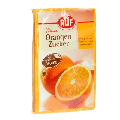 Obrázek produktu pro Ruf pomerančový cukr s přírodní příchutí 3 x 10g sáčky 30g