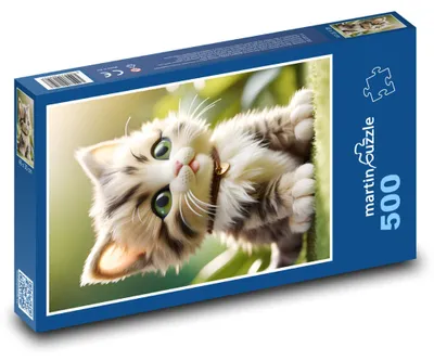 Zdjęcie produktu dla martinpuzzle - Puzzle 500 elementów - Kot