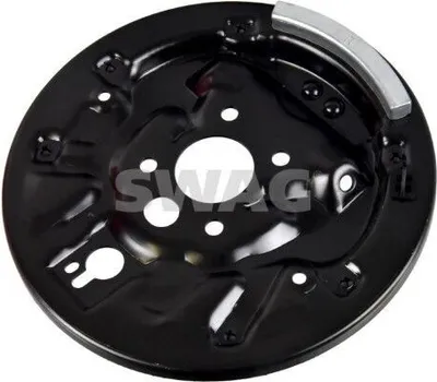 Produktbild von SWAG Spritzblech Bremsscheibe für VW Polo Schrägheck (6R1, 6C1) Hinten Rechts 33 10 6574 Ankerblech