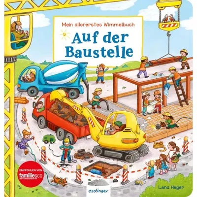 Obrázok produktu pre Mein allererstes Wimmelbuch: Auf der Baustelle
