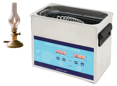 Image de Nettoyeur à ultrasons, capacité de 3 litres, puissance de 120 watts, 3 litres
