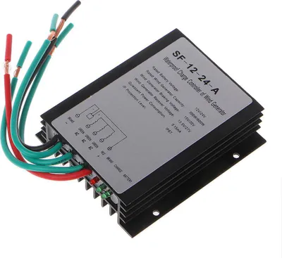 Obrázok produktu pre Nepremokavé veterné turbíny Generátor Charge Controller čierna