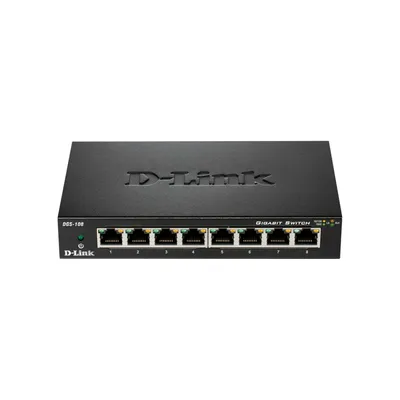 Obrázok produktu pre Prepínač D-Link DGS-108, 8 portov 10/100/1000