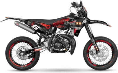 Obrázek produktu pro Stage6 grafický kit červená/černá pro Sherco Sm-r 50 po roce 2018