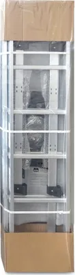 Produktbild von Vounot Alu Leitergerüst 3 in 1, Baugerüst Leiter Arbeitsbühne 2x6 Sprossen