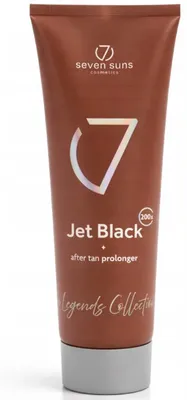 Obrázek produktu pro 7suns Jet Black After Tan Prolonger – balzám po opalování pro prodloužení opálení, 250 ml