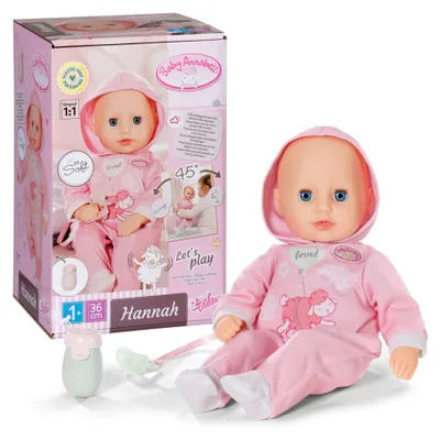 Image de Zapf Creation 711002 - Baby Annabell Hannah joue avec moi 36cm - OOVP