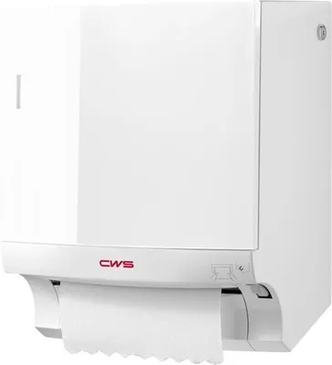 Produktbild von CWS CWS Rollenpapierspender Paradise Paperroll, mit Panel, weiß