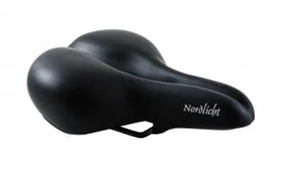 Produktbild von P&P Bequemsattel Nordlicht Elastomer 821 schwarz, Uni, 260x210mm