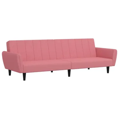 Obrázok produktu pre vidaXL Rozkladacia pohovka 2-miestna Pink Velvet