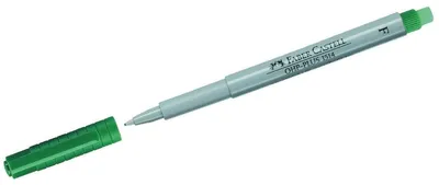 Zdjęcie produktu dla Faber-Castell 151463 CD marker MULTIMARK - nietrwały, F, zielony