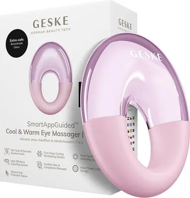 Obrázok produktu pre Masážny prístroj na oči Geske Cool & Warm 7 v 1 (ružový)