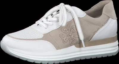 Produktbild von Marco Tozzi by GMK Damen Sneaker Low Art: 2-2-83701-28 in white/dune c. (weiß) - Größe:41