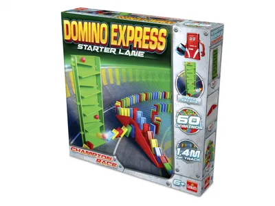 Produktbild von Domino Express Starter 60 Steine 1 Hindernis