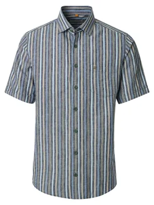 Produktbild von Redmond - Casual Fit - Herren Freizeithemd Kurzarm (261165999), Größe:XXL, Farbe:Grün(600)