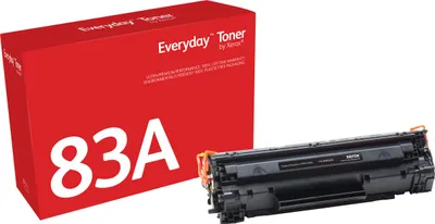 Produktbild von Everyday™ Schwarz Tonermodul von kompatibel mit HP 83A (CF283A), Standardkapazität, 1500 Seiten, Schwarz, 1 Stück(e)