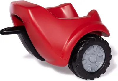 Immagine prodotto di RollyToys Anhänger Tretfahrzeuge + Rutschfahrzeuge, mit Kippfunktion, Farbe rot