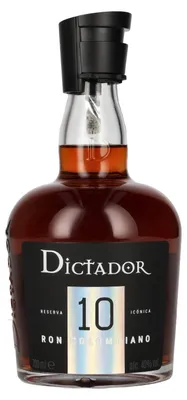 Image de Dictador 10 ICÓNICA RESERVA Ron Colombiano 40% Vol. 0,7l