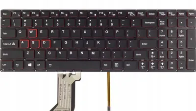 Produktbild von Tradebit - Klávesnice pro Lenovo | Czech US QWERTY INT | Plná kompatibilita | Vysoce kvalitní materiály | Modely: Y700-15ISK