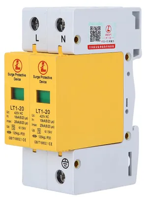 Obrázek produktu pro Přepěťová ochrana Žlutý modul 2P LT120 20ka AntiThunder Modulární spotřebiče