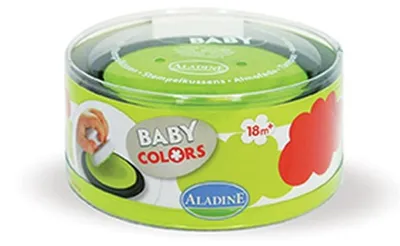 Produktbild von Aladine Stempelkissen rot/grün - Kinder Bastelzubehör