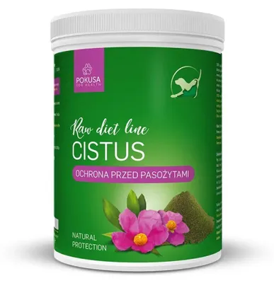 Imagen del producto de POKUSA RawDietLine Cistus: complemento alimenticio para perros y gatos - 500g