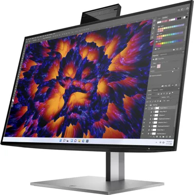 Imagen del producto de Monitor de conferencia HP Z24m G3 QHD, 60,5 cm (23,8"), 2560 x 1440 píxeles, Quad HD, LCD, 5 ms, color plateado