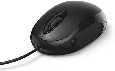 Zdjęcie produktu dla Optyczna mysz USB, 1000 DPI - Kompaktowa mysz z 3 przyciskami, przeznaczona do komputerów PC i laptopów