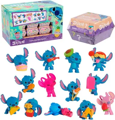 Obrázek produktu pro Minifigurky Disney Stitch ke sbírání, v krabici s překvapením, výška 5 cm. Od 3 let JUST PLAY