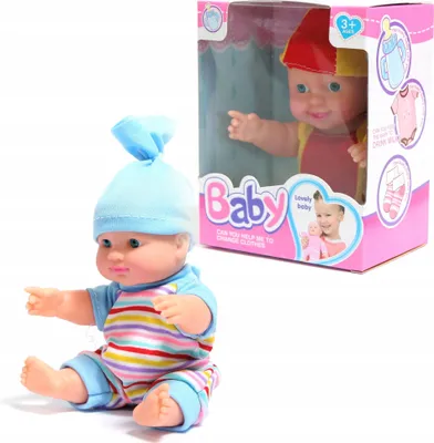 Zdjęcie produktu dla mini LALKA BOBAS różne wzory MINI LALECZKA 17cm