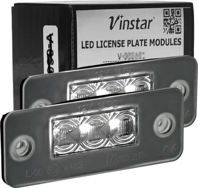 Produktbild von Vinstar LED Kennzeichenbeleuchtung kompatibel mit AUDI A8 S8 4E D3 2002-2010