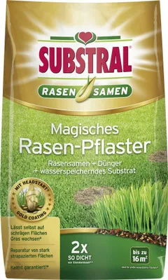 Produktbild von Substral Magisches Rasen-Pflaster 3,6 kg, für 16 m²