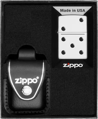 Produktbild von ZIPPO Feuerzeug DOMINOS DESIGN Geschenkset Nr. 3
