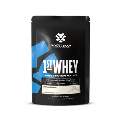 Obrázok produktu pre Polleo Sport 1st Whey, 454 g - Bez príchute
