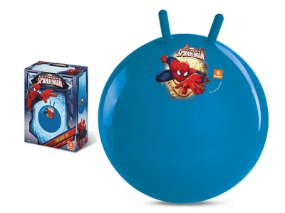Produktbild von Mondo Skippyball Spiderman - Hüpfball mit Griffen für Kinder