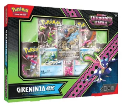 Zdjęcie produktu dla Pokemon Shrouded Fable: Greninja ex Special Illustration Collection