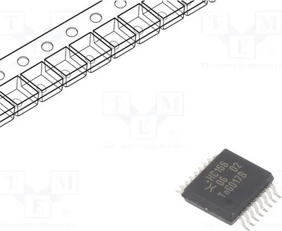 Produktbild von 1x SMD  SSOP16 2÷6VDC -40÷125°C 74HC166DB.118 Schieberegister