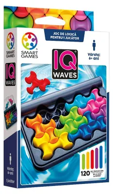 Produktbild von IQ Waves – Logikspiel mit 120 Herausforderungen