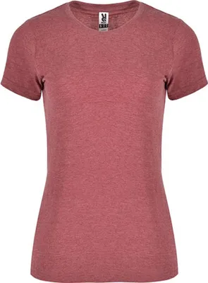 Produktbild von Roly CA6661 | Damen Fox T-Shirt, Single-Jersey - Farbe: Heather Garnet Red 256 - Größe: L