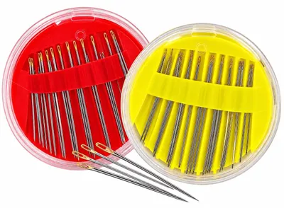 Nähnadeln-Set, 48 Stück, verschiedene Größen, Nähzubehör