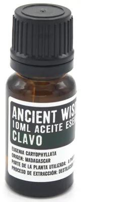 Produktbild von Ätherisches Nelkenöl 10 ml, dampfdestilliert, aus Madagaskar, für Aromatherapie