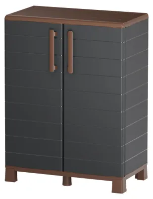 Zdjęcie produktu dla Szafka Pvc Portofino 68X37X90Cm Ciemnoszara