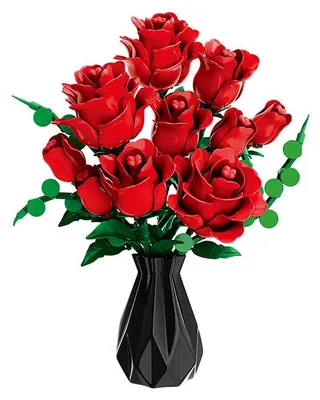Produktbild von WOMA Rote Rosen Blumenstrauß Bausteine W11156
