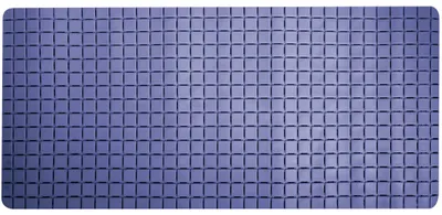 Produktbild von MSV Dusche/Bad rutschfeste Matte Badezimmer - Gummi - blau - 76 x 36cm