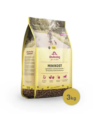 Produktbild von DEUKA Minikost Hundefutter 3 kg (Kleinverpackung)
